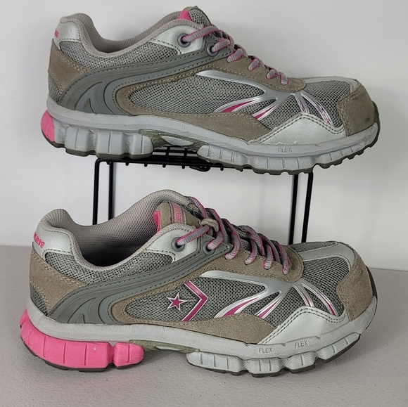 Women’s Converse Athletic Slip Resistant EH Composite Toe Shoes C445 Size 8.5M - Picture 2 of 8